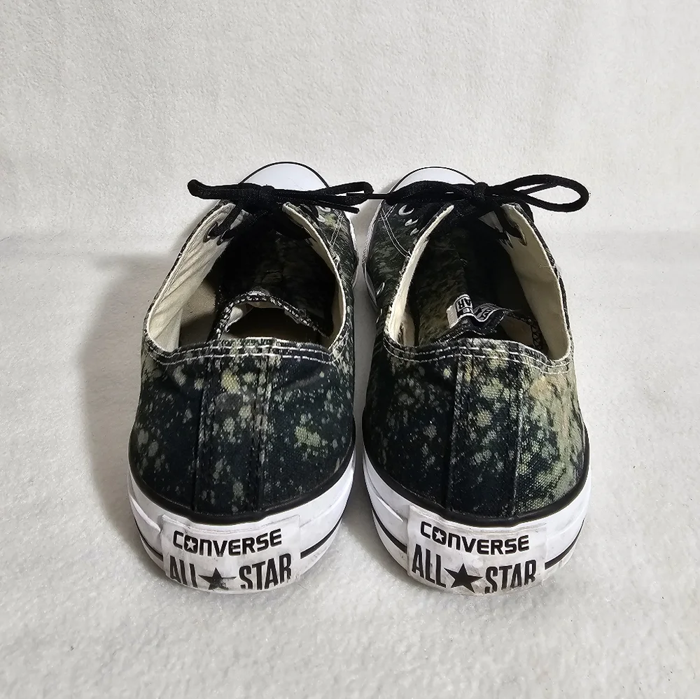 Custom Upcycled Tie Dyed Converse Low Rise Sneakers